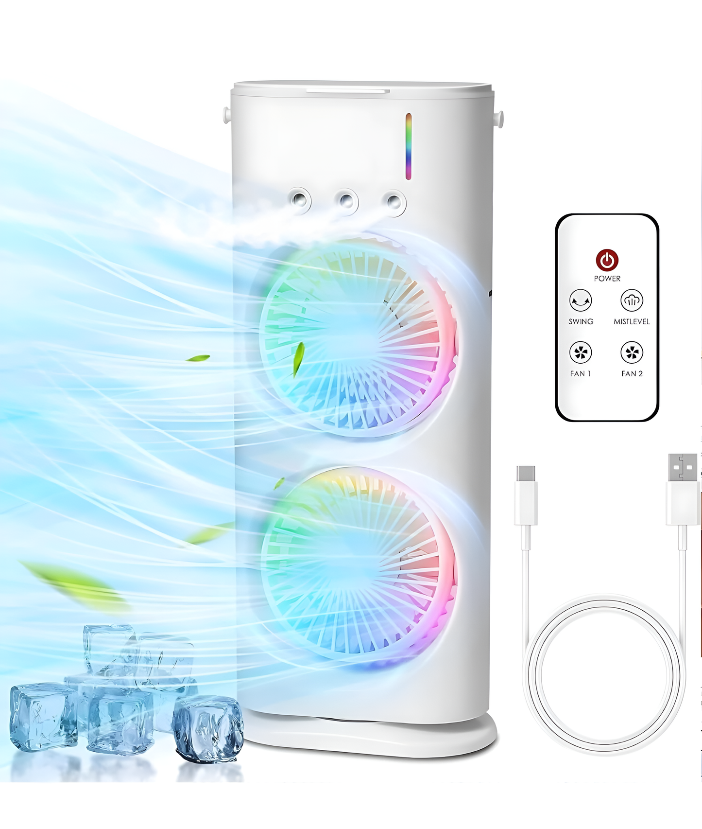 Mini Double fan cooler